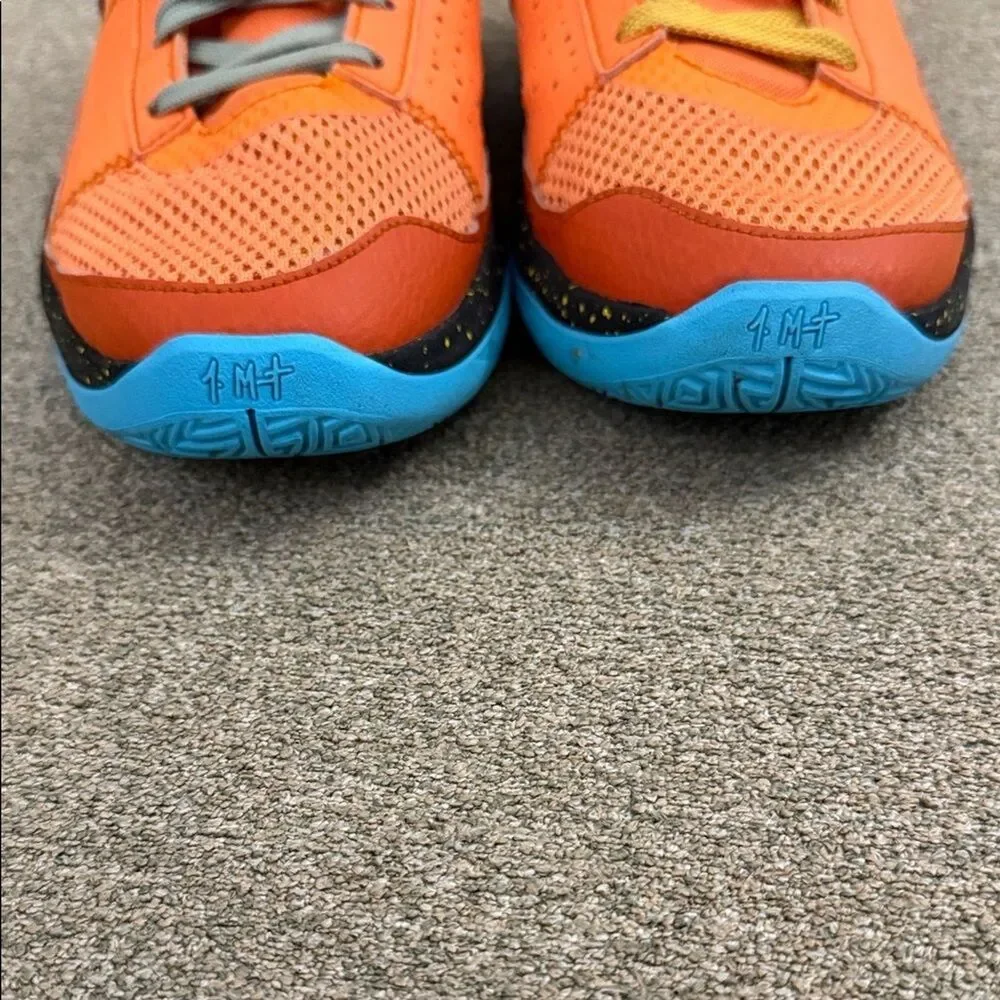 Nike Ja 1 Morant Kids GS Size 6Y Bright Mandarin Optic Yellow Black Blue